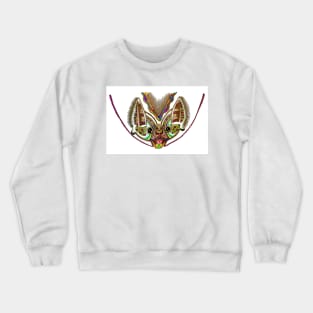 Vampire Bat Face Crewneck Sweatshirt